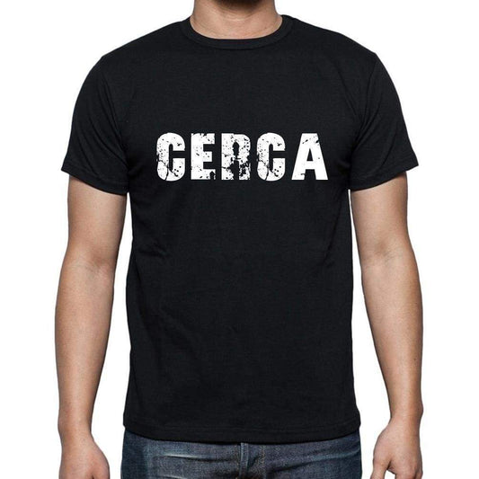 Cerca Mens Short Sleeve Round Neck T-Shirt - Casual