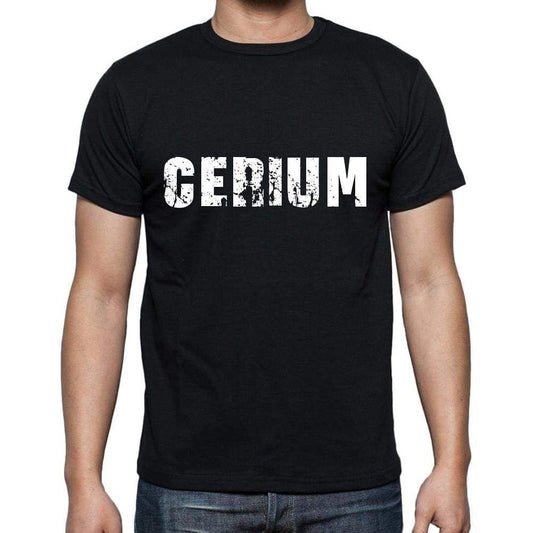 Cerium Mens Short Sleeve Round Neck T-Shirt 00004 - Casual