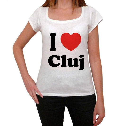 Cluj T Shirt Woman Traveling In Visit Cluj Womens Short Sleeve Round Neck T-Shirt 00031 - T-Shirt