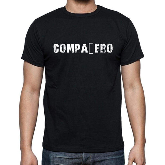 Compa±Ero Mens Short Sleeve Round Neck T-Shirt - Casual