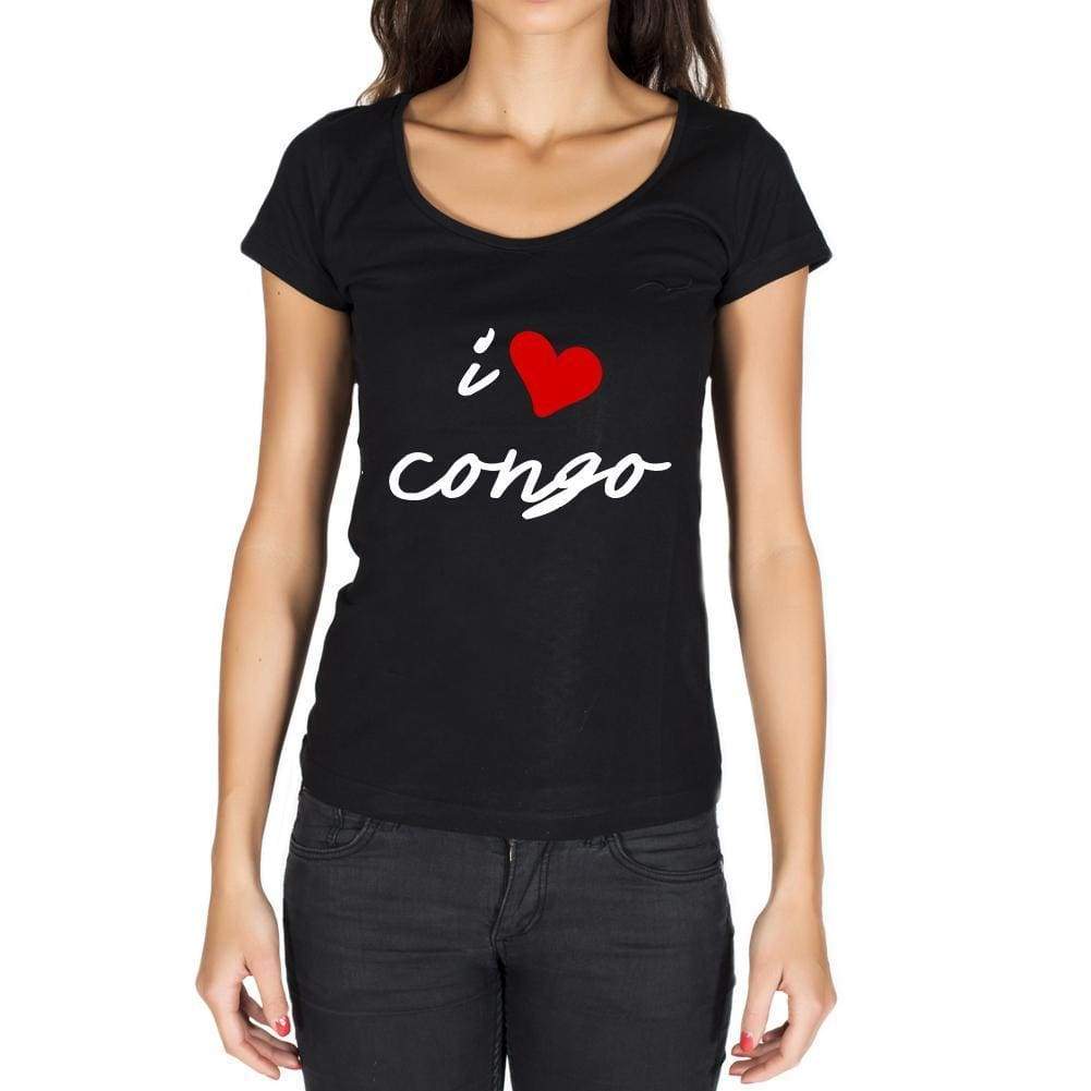 Congo Womens Short Sleeve Round Neck T-Shirt - Casual