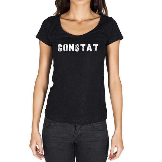 Constat French Dictionary Womens Short Sleeve Round Neck T-Shirt 00010 - Casual