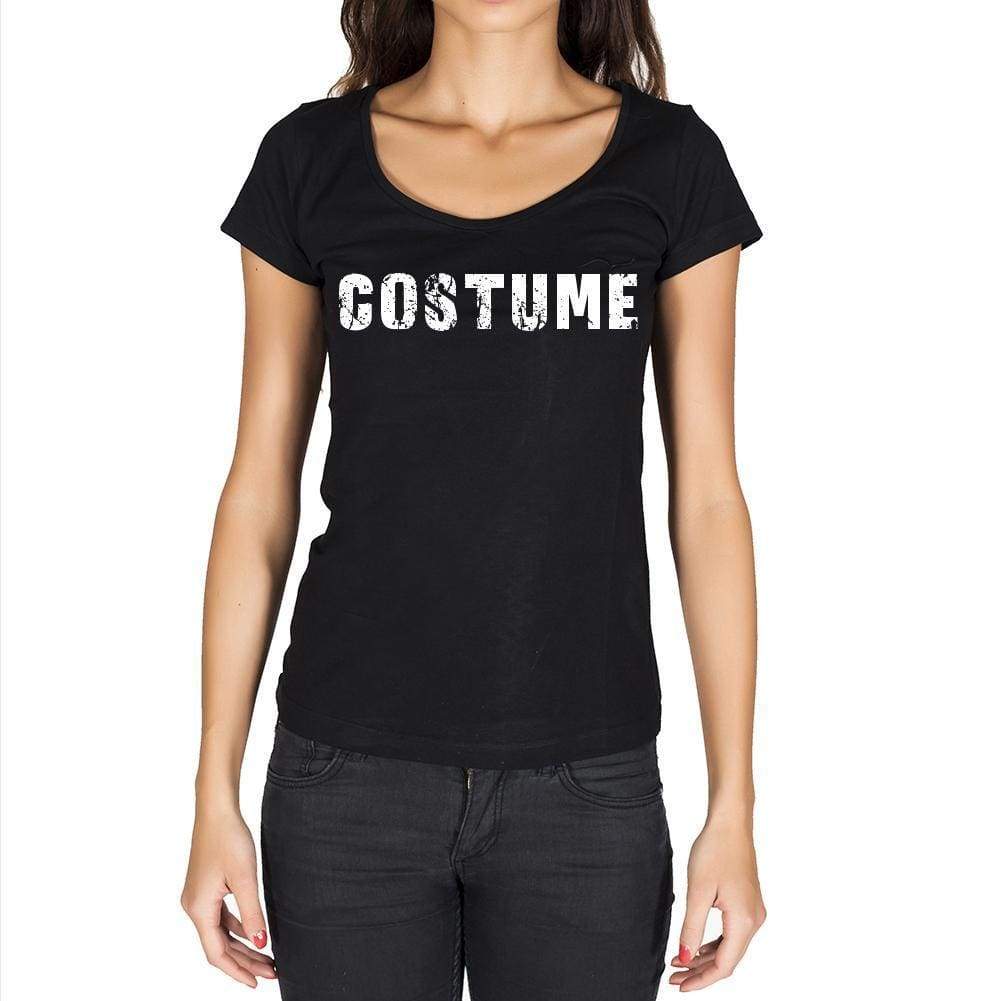 Costume Womens Short Sleeve Round Neck T-Shirt - Casual