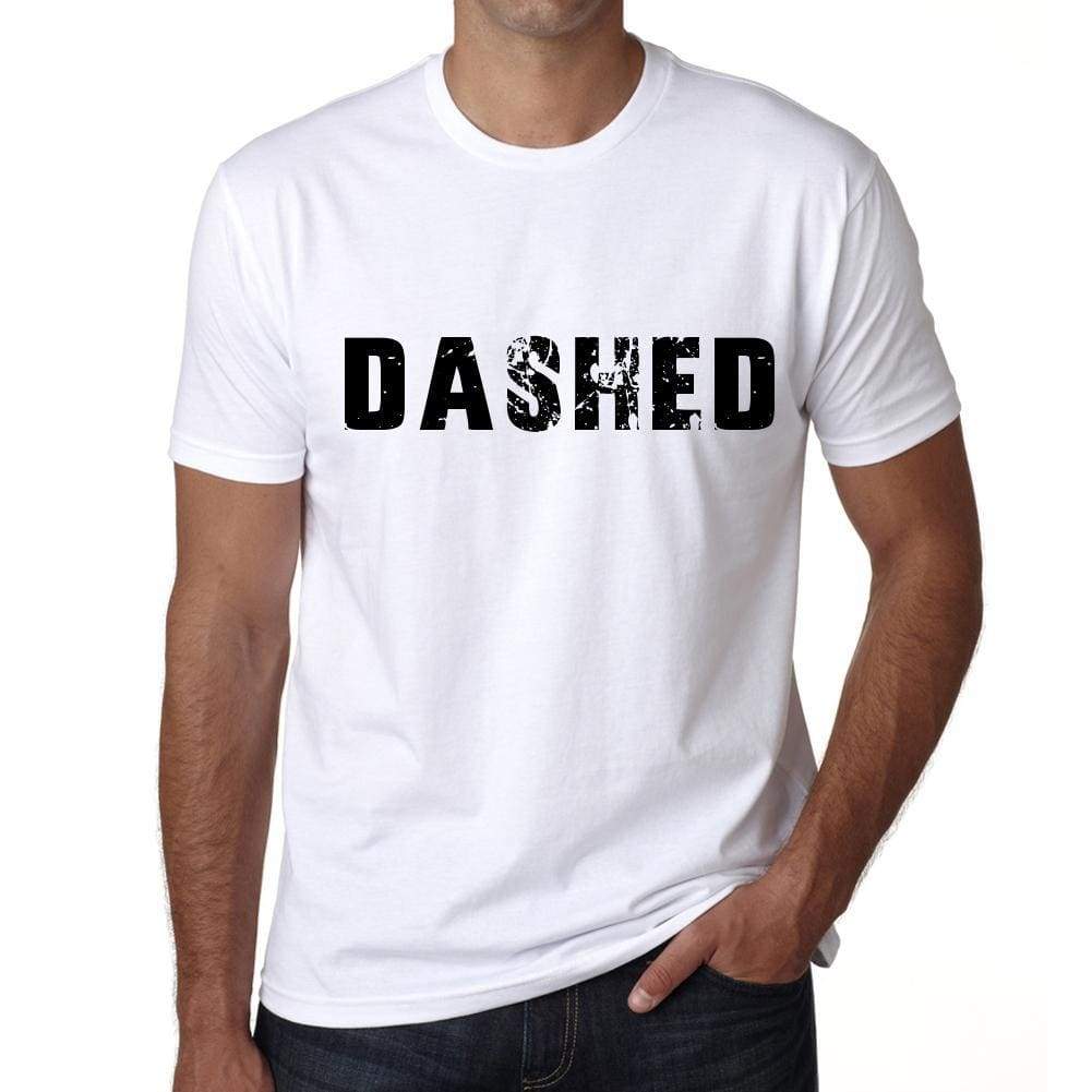 Dashed Mens T Shirt White Birthday Gift 00552 - White / Xs - Casual