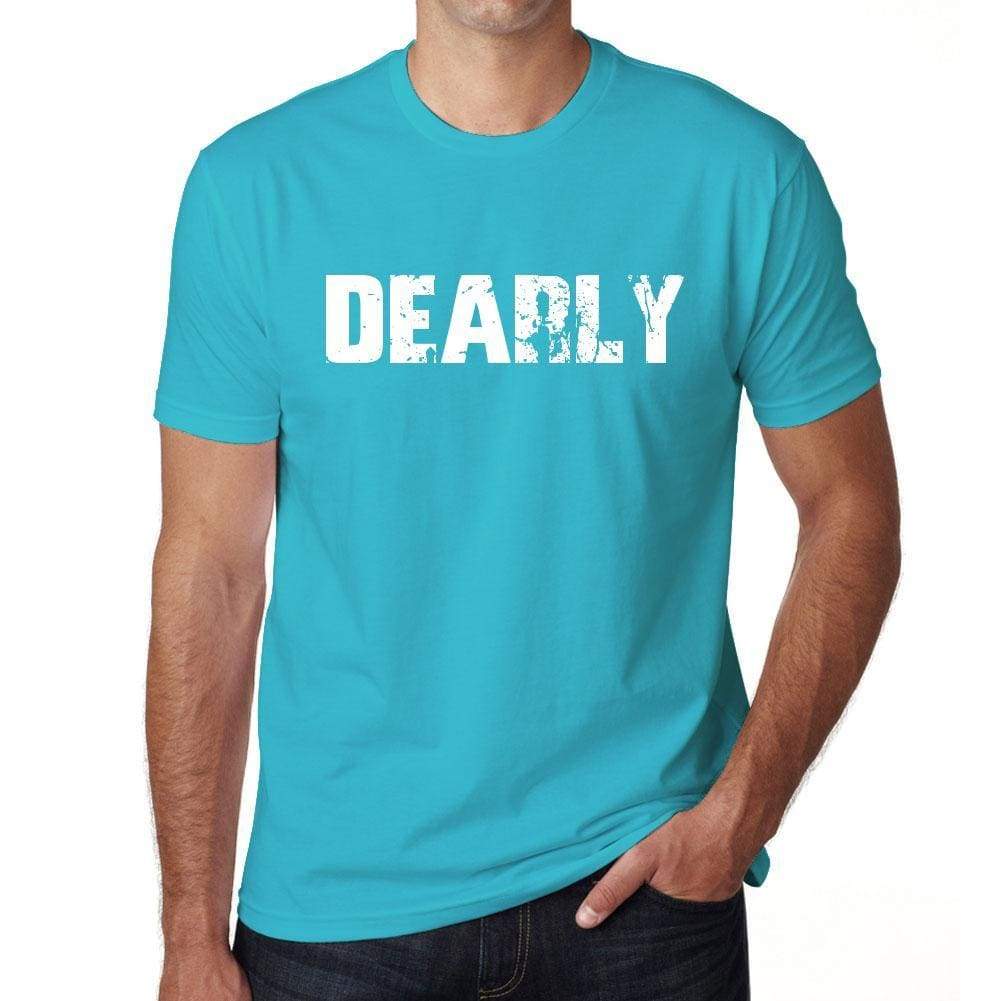 Dearly Mens Short Sleeve Round Neck T-Shirt 00020 - Blue / S - Casual