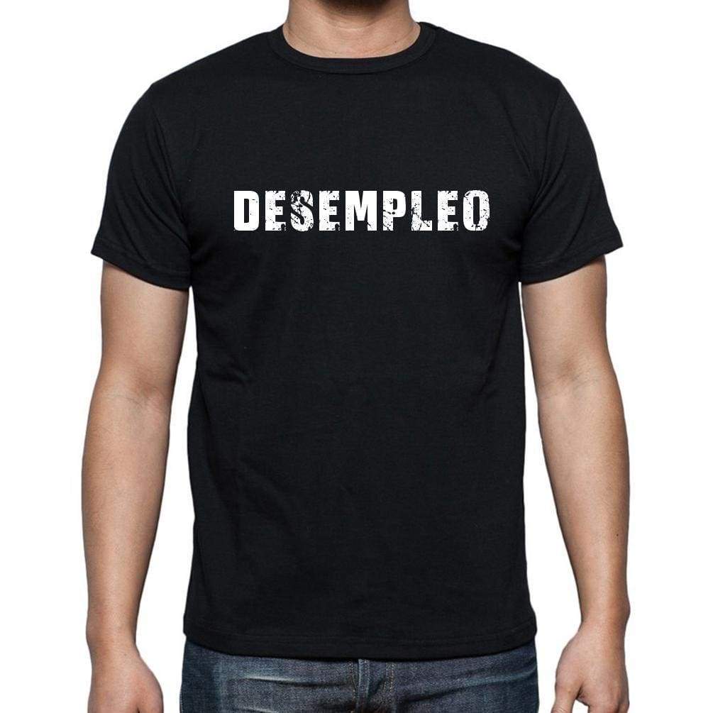 Desempleo Mens Short Sleeve Round Neck T-Shirt - Casual