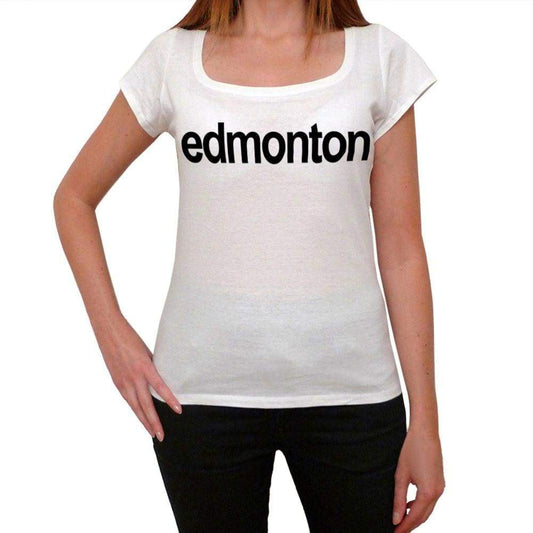 Edmonton Womens Short Sleeve Scoop Neck Tee 00057