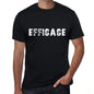 Efficace Mens T Shirt Black Birthday Gift 00551 - Black / Xs - Casual