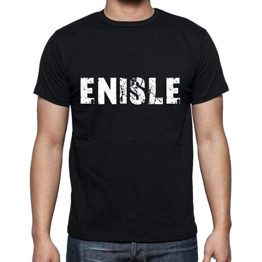 Enisle Mens Short Sleeve Round Neck T-Shirt 00004 - Casual