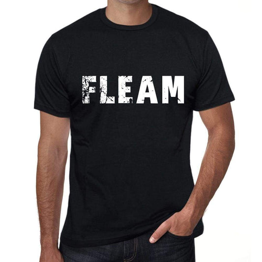 Fleam Mens Retro T Shirt Black Birthday Gift 00553 - Black / Xs - Casual