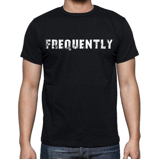 Frequently Mens Short Sleeve Round Neck T-Shirt Black T-Shirt En
