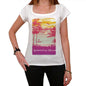 Gudmindrup Strand Escape To Paradise Womens Short Sleeve Round Neck T-Shirt 00280 - White / Xs - Casual