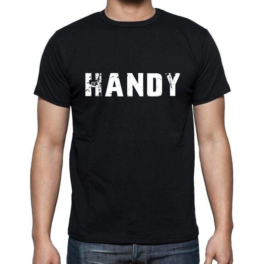 Handy Mens Short Sleeve Round Neck T-Shirt - Casual