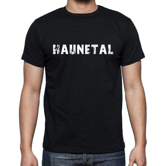 Haunetal Mens Short Sleeve Round Neck T-Shirt 00003 - Casual