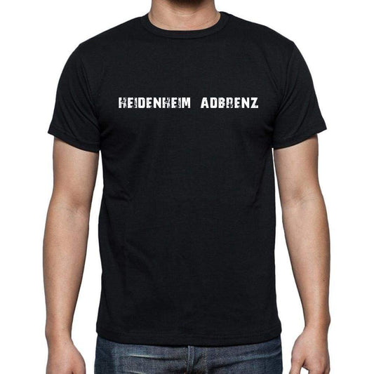 Heidenheim Adbrenz Mens Short Sleeve Round Neck T-Shirt 00003 - Casual