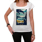 Hilton Pura Vida Beach Name White Womens Short Sleeve Round Neck T-Shirt 00297 - White / Xs - Casual