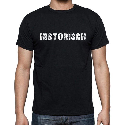 Historisch Mens Short Sleeve Round Neck T-Shirt - Casual