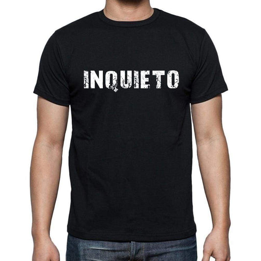 Inquieto Mens Short Sleeve Round Neck T-Shirt - Casual
