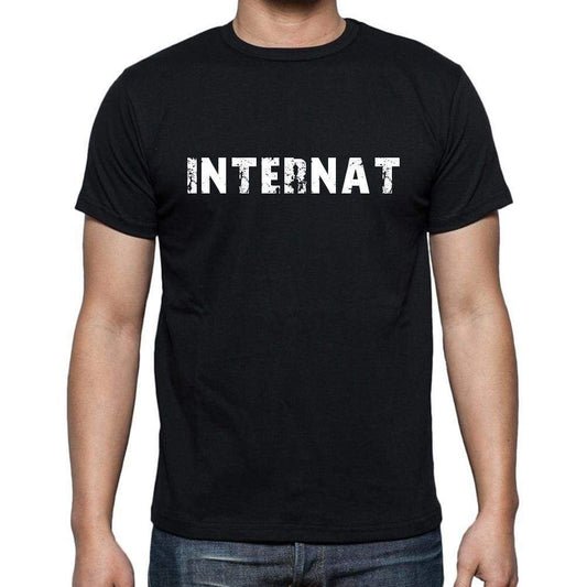 Internat Mens Short Sleeve Round Neck T-Shirt - Casual