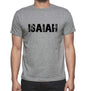 Isaiah Grey Mens Short Sleeve Round Neck T-Shirt 00018 - Grey / S - Casual