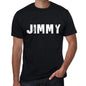 Jimmy Mens Retro T Shirt Black Birthday Gift 00553 - Black / Xs - Casual