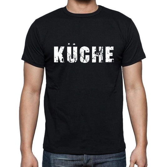 Kche Mens Short Sleeve Round Neck T-Shirt - Casual