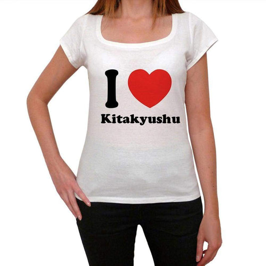Kitakyushu T Shirt Woman Traveling In Visit Kitakyushu Womens Short Sleeve Round Neck T-Shirt 00031 - T-Shirt