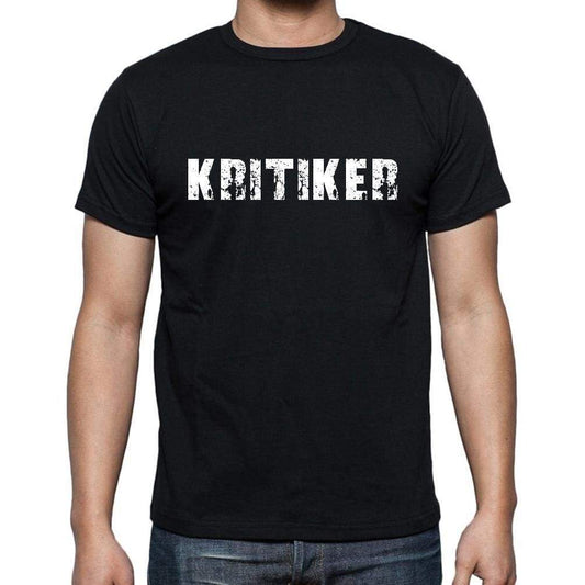 Kritiker Mens Short Sleeve Round Neck T-Shirt - Casual