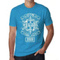 Letting Dreams Sail Since 2008 Mens T-Shirt Blue Birthday Gift 00404 - Blue / Xs - Casual