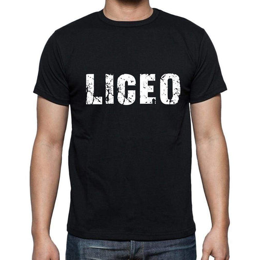 Liceo Mens Short Sleeve Round Neck T-Shirt - Casual