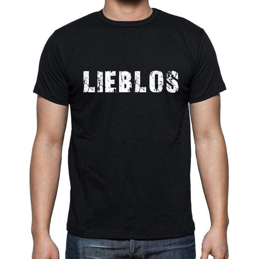 Lieblos Mens Short Sleeve Round Neck T-Shirt - Casual