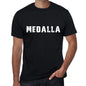 Medalla Mens T Shirt Black Birthday Gift 00550 - Black / Xs - Casual