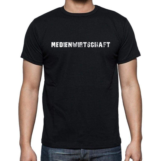Medienwirtschaft Mens Short Sleeve Round Neck T-Shirt 00022 - Casual