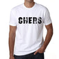 Mens Tee Shirt Vintage T Shirt Chers X-Small White 00561 - White / Xs - Casual
