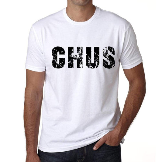 Mens Tee Shirt Vintage T Shirt Chus X-Small White 00560 - White / Xs - Casual