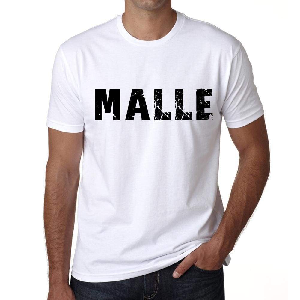 Mens Tee Shirt Vintage T Shirt Malle X-Small White - White / Xs - Casual