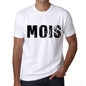 Mens Tee Shirt Vintage T Shirt Mois X-Small White 00560 - White / Xs - Casual