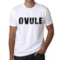 Mens Tee Shirt Vintage T Shirt Ovule X-Small White - White / Xs - Casual