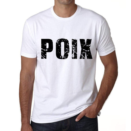 Mens Tee Shirt Vintage T Shirt Poix X-Small White 00560 - White / Xs - Casual