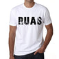 Mens Tee Shirt Vintage T Shirt Ruas X-Small White 00560 - White / Xs - Casual