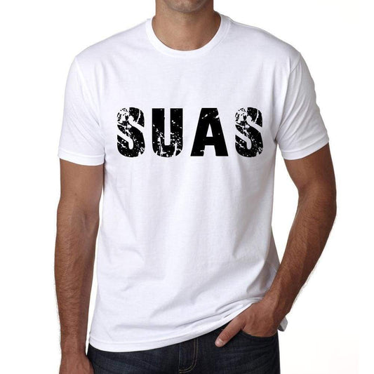 Mens Tee Shirt Vintage T Shirt Suas X-Small White 00560 - White / Xs - Casual