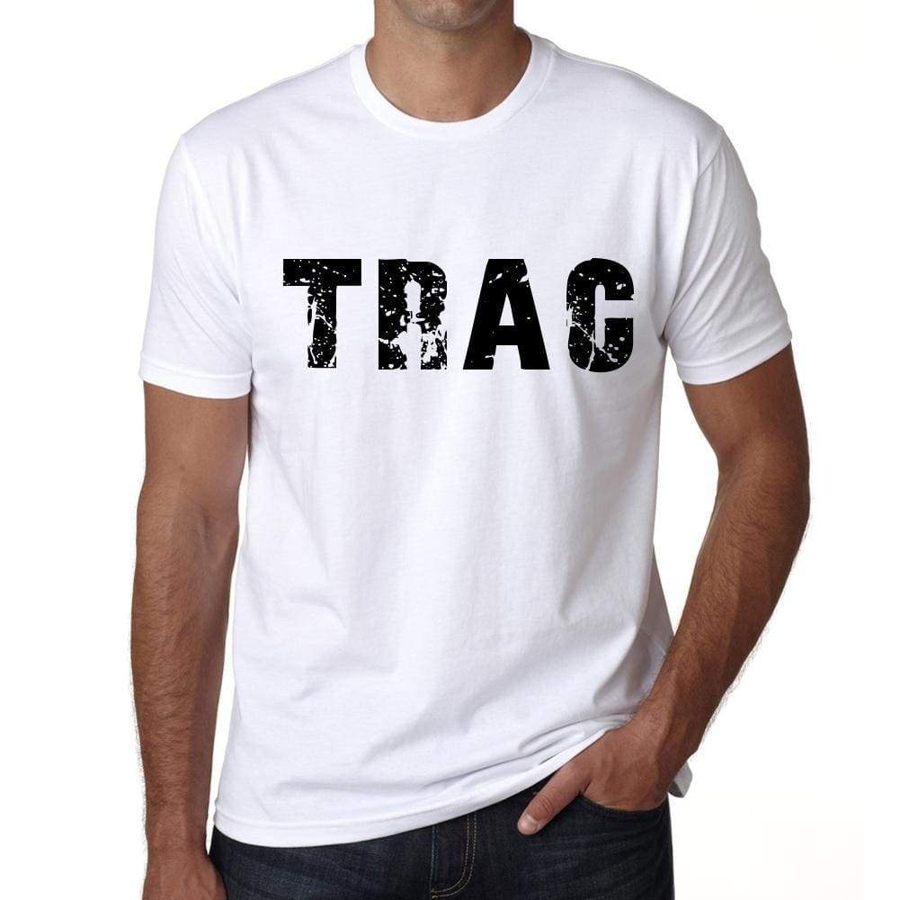 Mens Tee Shirt Vintage T Shirt Trac X-Small White 00560 - White / Xs - Casual
