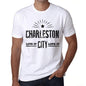 Mens Vintage Tee Shirt Graphic T Shirt Live It Love It Charleston White - White / Xs / Cotton - T-Shirt