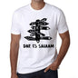 Mens Vintage Tee Shirt Graphic T Shirt Time For New Advantures Dar Es Salaam White - White / Xs / Cotton - T-Shirt