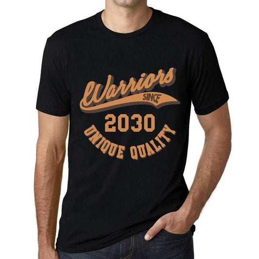 Mens Vintage Tee Shirt Graphic T Shirt Warriors Since 2030 Deep Black - Deep Black / Xs / Cotton - T-Shirt