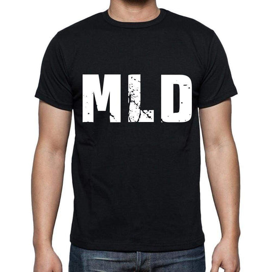 Mld Men T Shirts Short Sleeve T Shirts Men Tee Shirts For Men Cotton Black 3 Letters - Casual