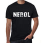 Nerol Mens Retro T Shirt Black Birthday Gift 00553 - Black / Xs - Casual