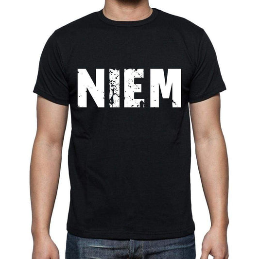 Niem Mens Short Sleeve Round Neck T-Shirt 00016 - Casual