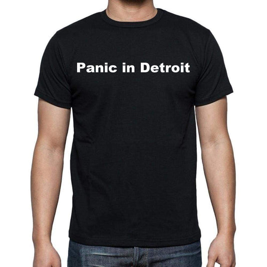 Panic In Detroit Mens Short Sleeve Round Neck T-Shirt - Casual