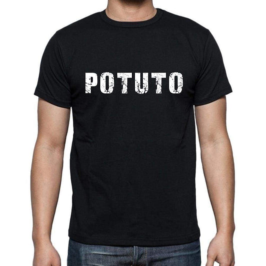 Potuto Mens Short Sleeve Round Neck T-Shirt 00017 - Casual